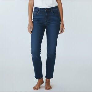 Vintage French Dressing Navy Straight-Leg Jeans